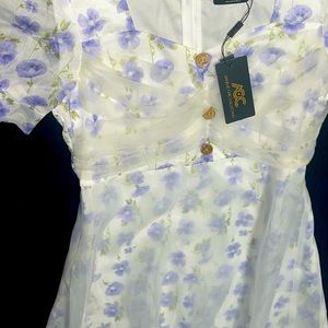 It's a new dress, I've never worn it, it's for a special occasion.